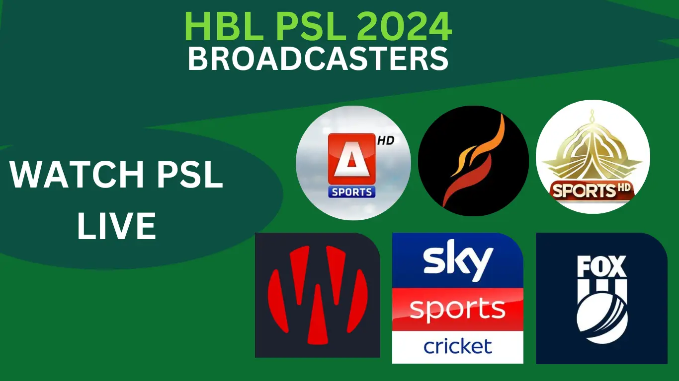 Where To Watch PSL Live TV Channels and Streaming Platforms pslcircket