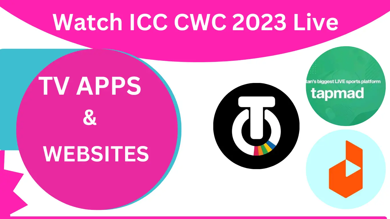 WATCH ICC CWC LIVE AT YOUR PC