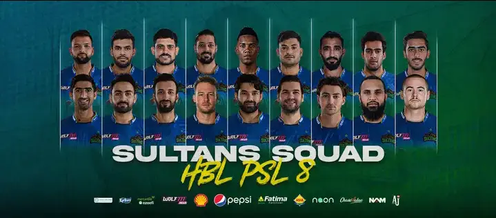 Multan Sultan Final Squad PSL 2024