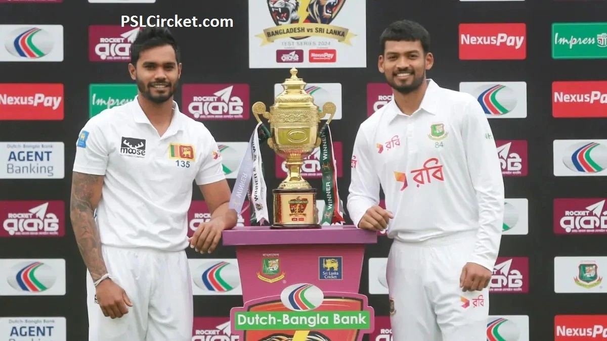 Bangladesh vs Sri Lanka Test Series 2025