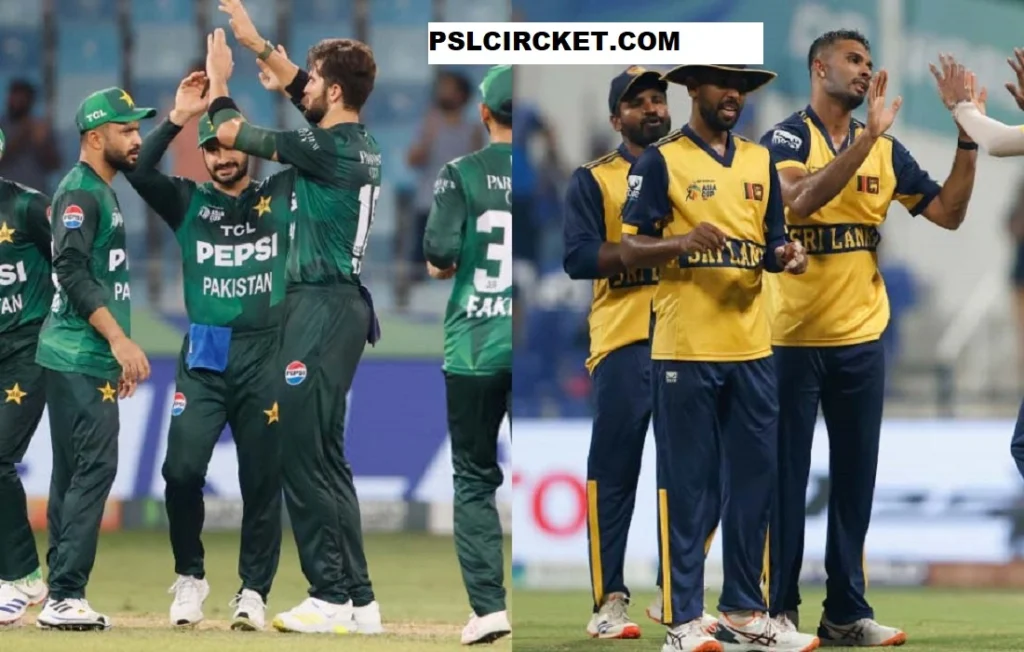 Pakistan vs Sri Lanka Series 2025