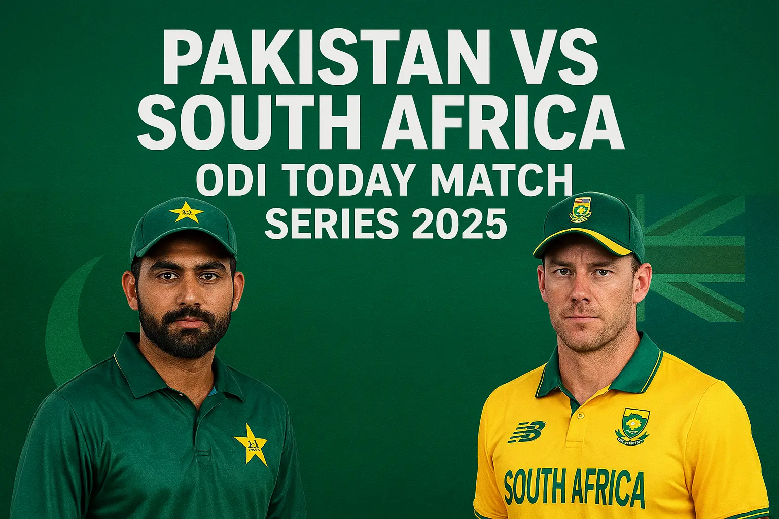 Pakistan vs South Africa ODI Series 2025