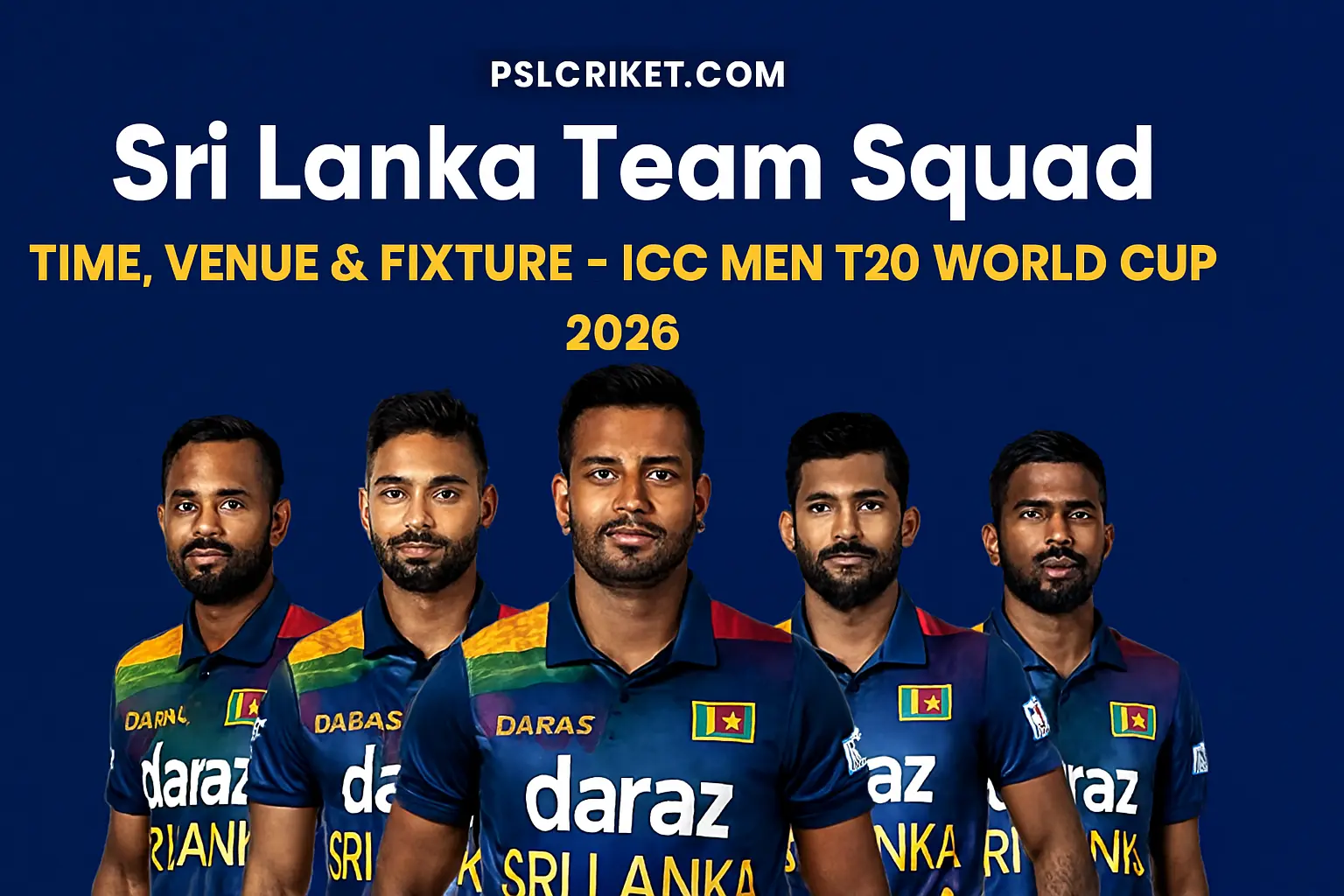 Sri Lanka Team Squad