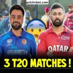 Qatar vs Afghanistan T20 Series 2025