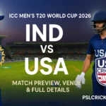 India vs USA ICC Men’s T20 World Cup 2026