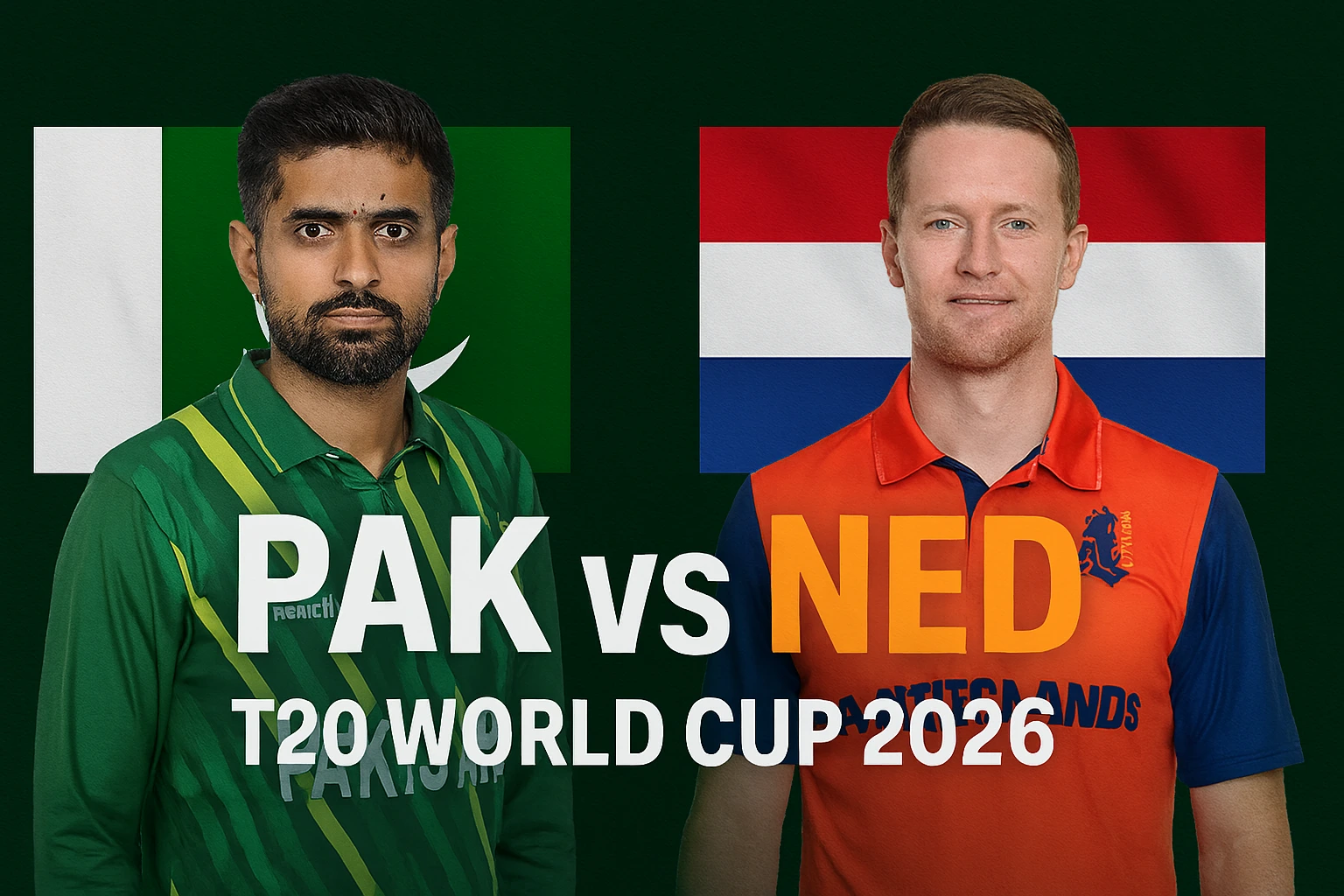 Pak vs Ned T20 World Cup 2026