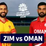 ZIM vs OMAN T20 World Cup 2026