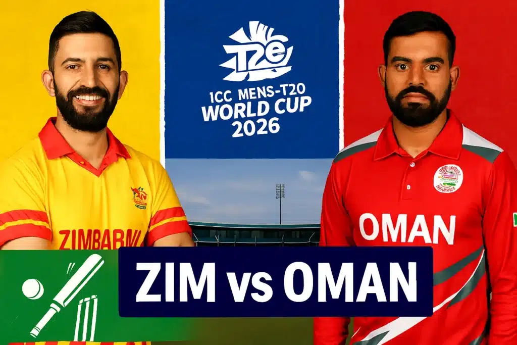 ZIM vs OMAN T20 World Cup 2026
