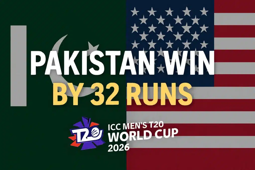 Pak vs USA T20 World Cup 2026