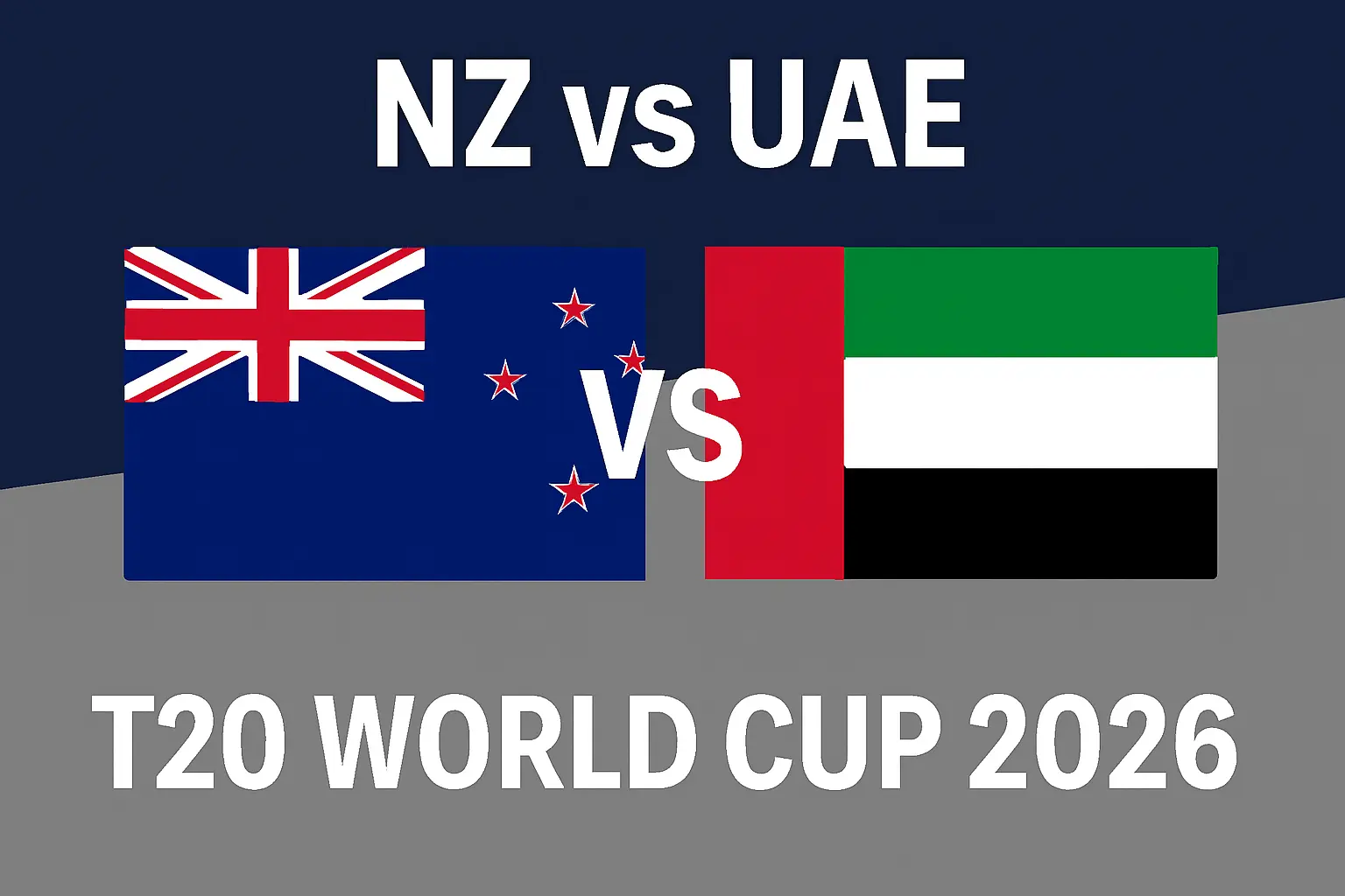 NZ vs UAE T20 World Cup 2026