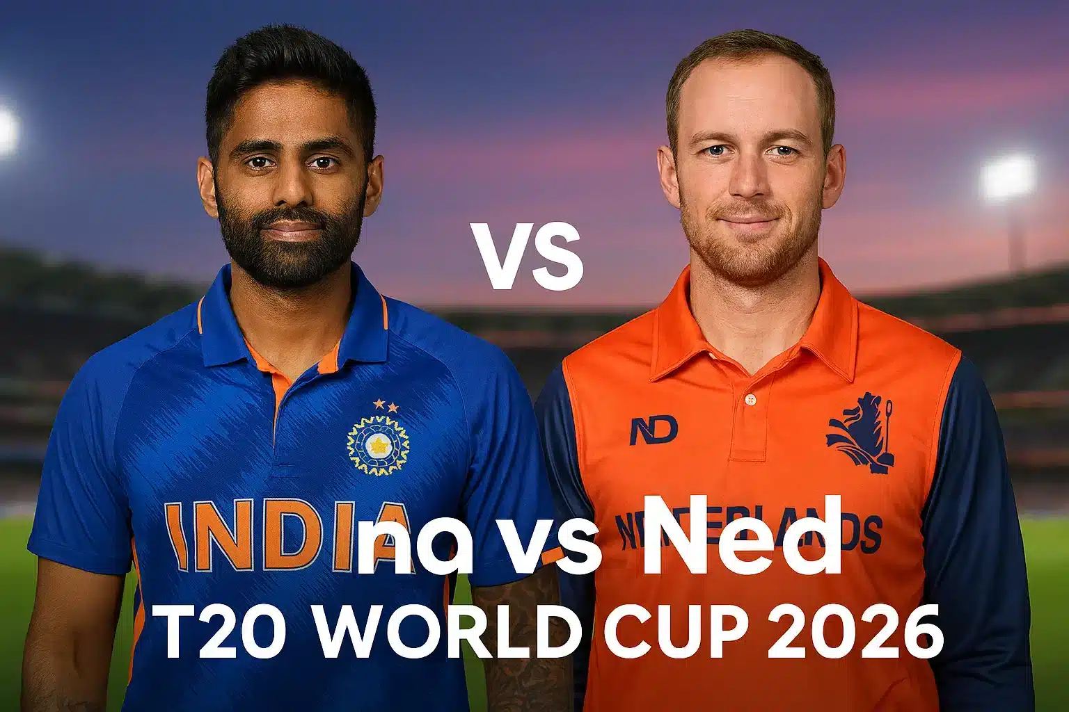Ind vs Ned T20 World Cup 2026