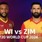 WI vs ZIM T20 World Cup 2026
