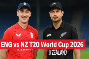 ENG vs NZ T20 World Cup 2026