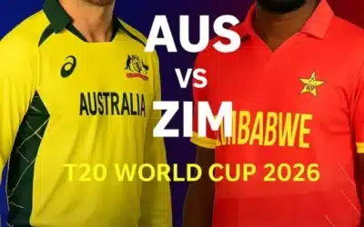 AUS vs ZIM T20 World Cup 2026