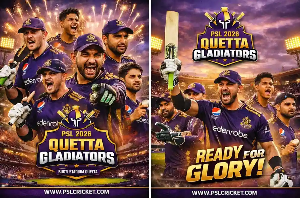 PSL Teams Quetta Gladiators