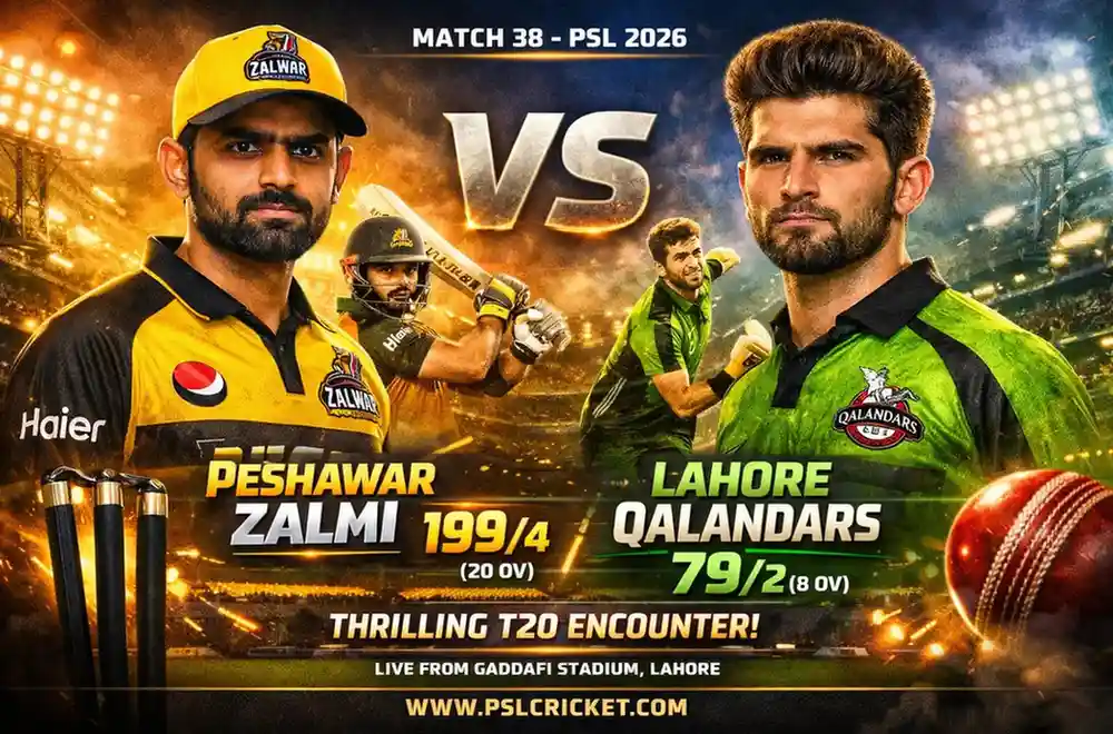 Peshawar Zalmi vs Lahore Qalandars