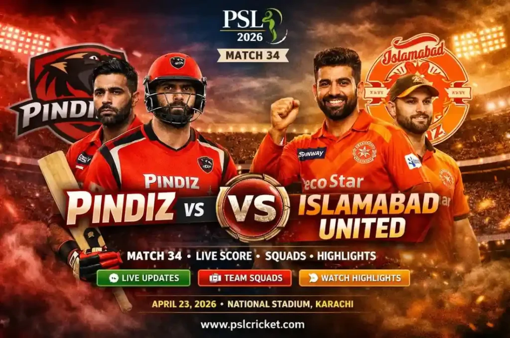 Pindiz vs Islamabad United