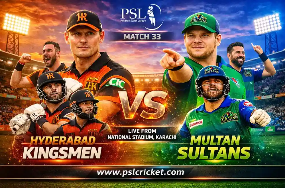 Hyderabad Kingsmen vs Multan Sultans