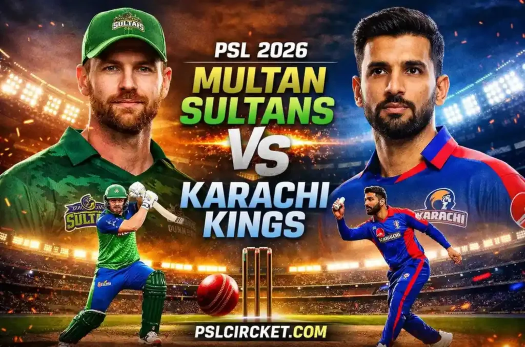 Multan Sultans vs Karachi Kings