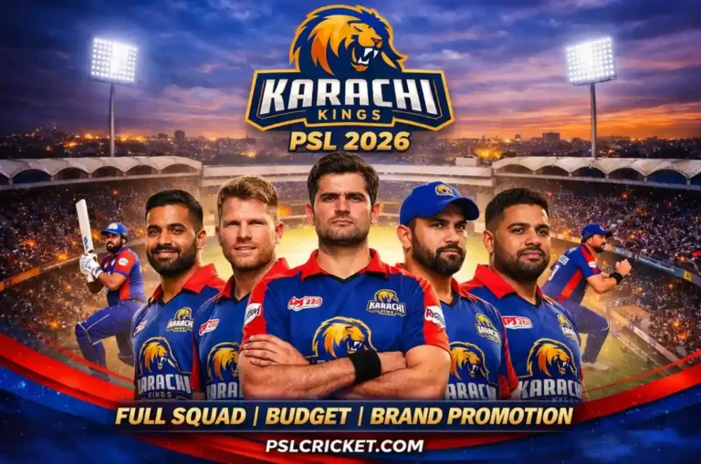 PSL Team Karachi Kings