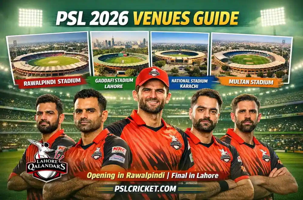 PSL 2026 Venue