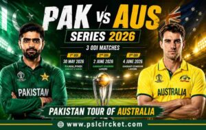 Pak vs Aus Series 2026