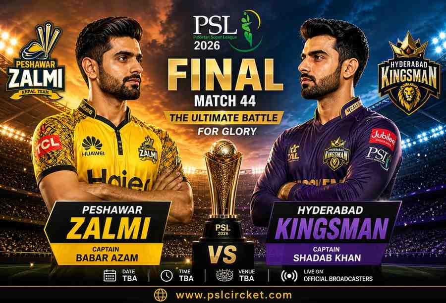 Peshawar Zalmi vs Hyderabad Kingsmen