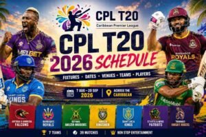 CPL T20 2026 Schedule