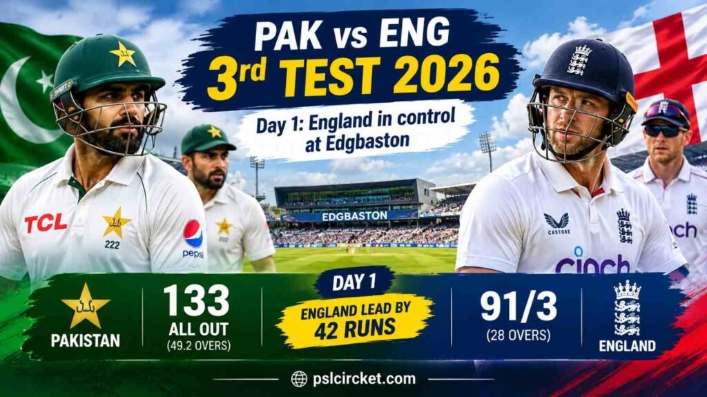 PAK vs ENG Test 2026: Full Schedule, Results, Squads and Everything on the Series So Far